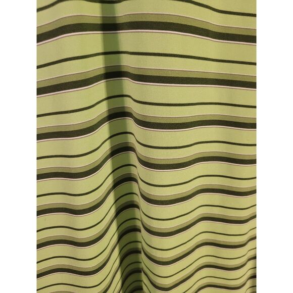 Walter Hagen Mens Green Striped Golf Polo Shirt Size XL - Picture 6 of 6